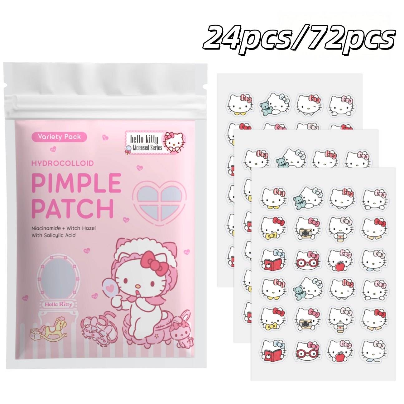 24/72 шт. гидроколлоидных патч – обзор и цена Hydrocolloid Pimple Patch