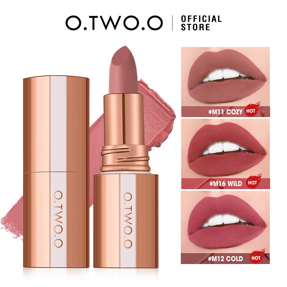 Матовая губная помада O.TWO.O, – обзор и цена Matte Velvet Lip Tint Long Lasting