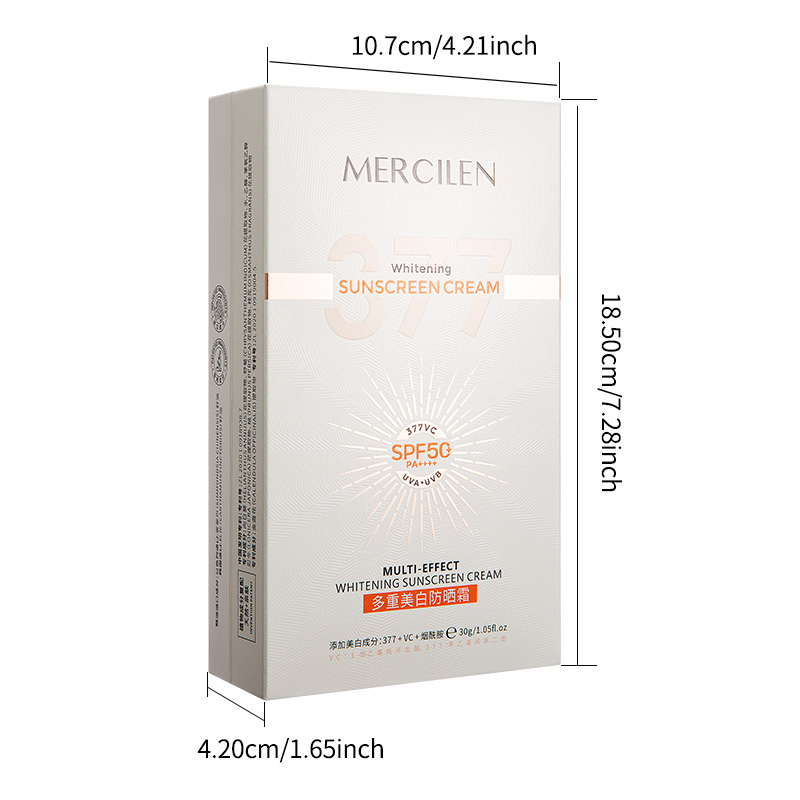 Солнцезащитный крем Mercilen д – обзор и цена Spf 50 Waterproof Sunscreen