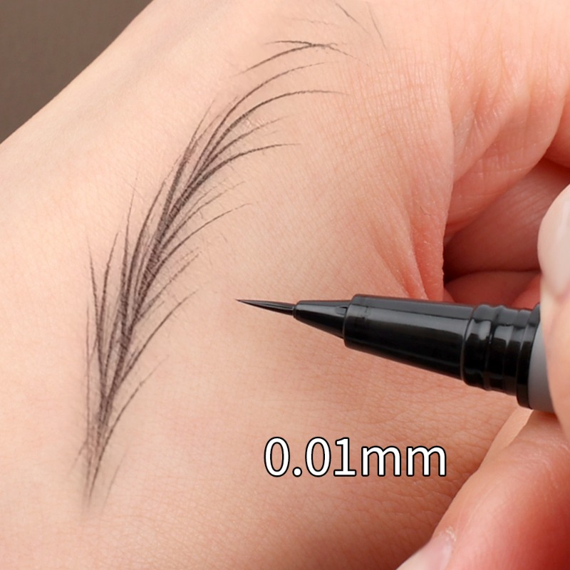 Ультратонкий карандаш для бров – обзор и цена Waterproof Liquid Eyeliner Pen