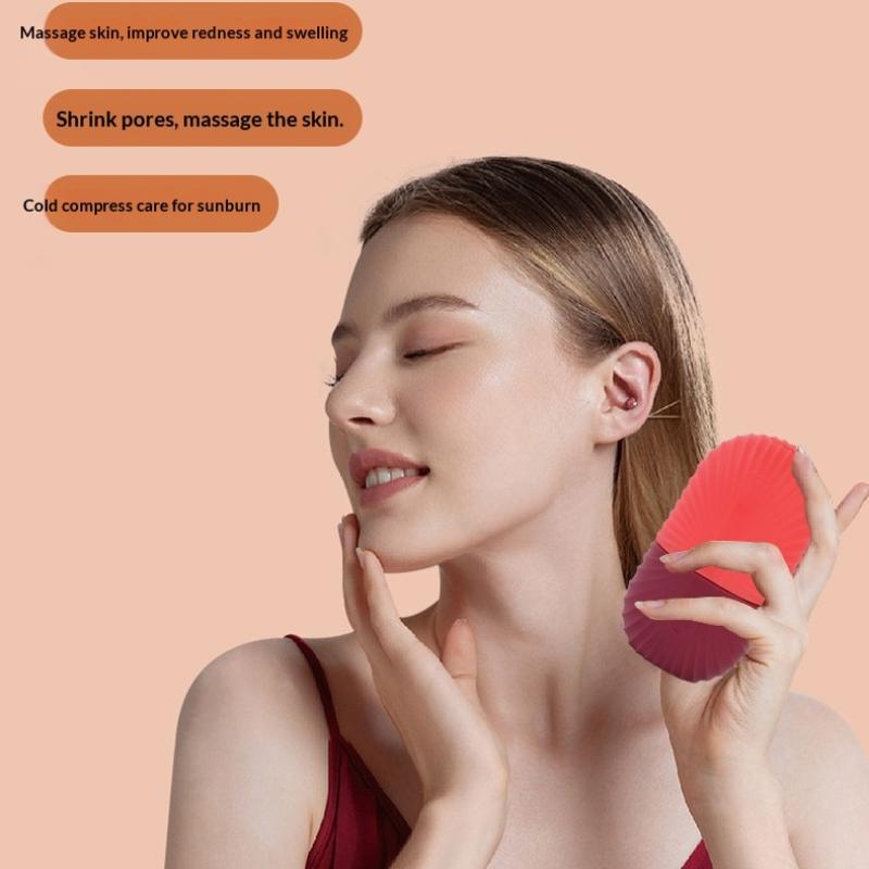 Силиконовая форма для льда, 1  – обзор и цена Face Ice Roller Puffiness
