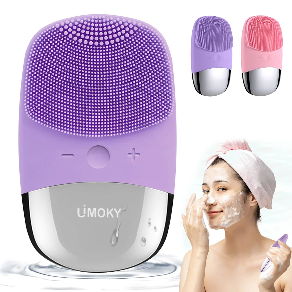 Электрическая силиконовая щетк – обзор и цена Silicone Face Scrubber Electric