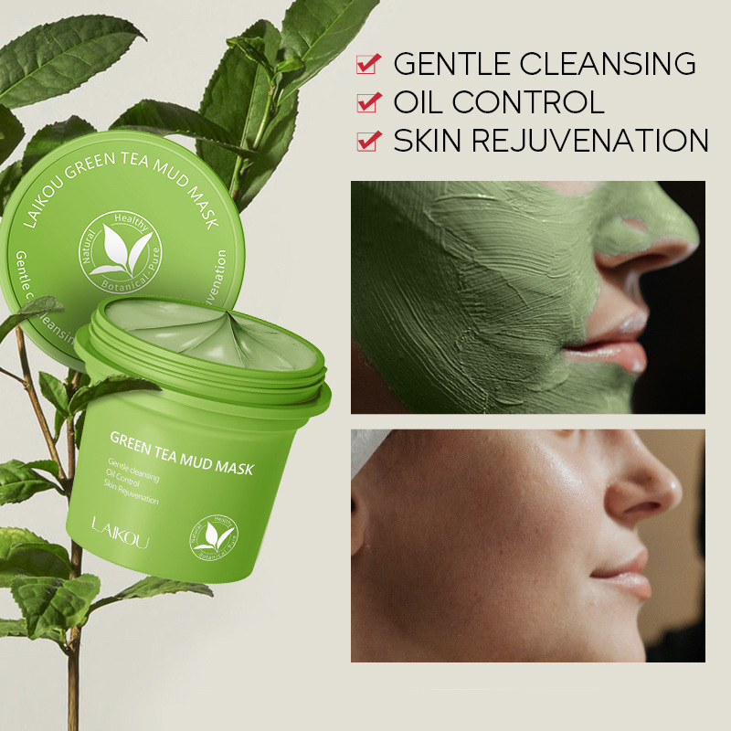 Глиняная маска с зеленым чаем, – обзор и цена Green Tea Cleansing Clay Mask