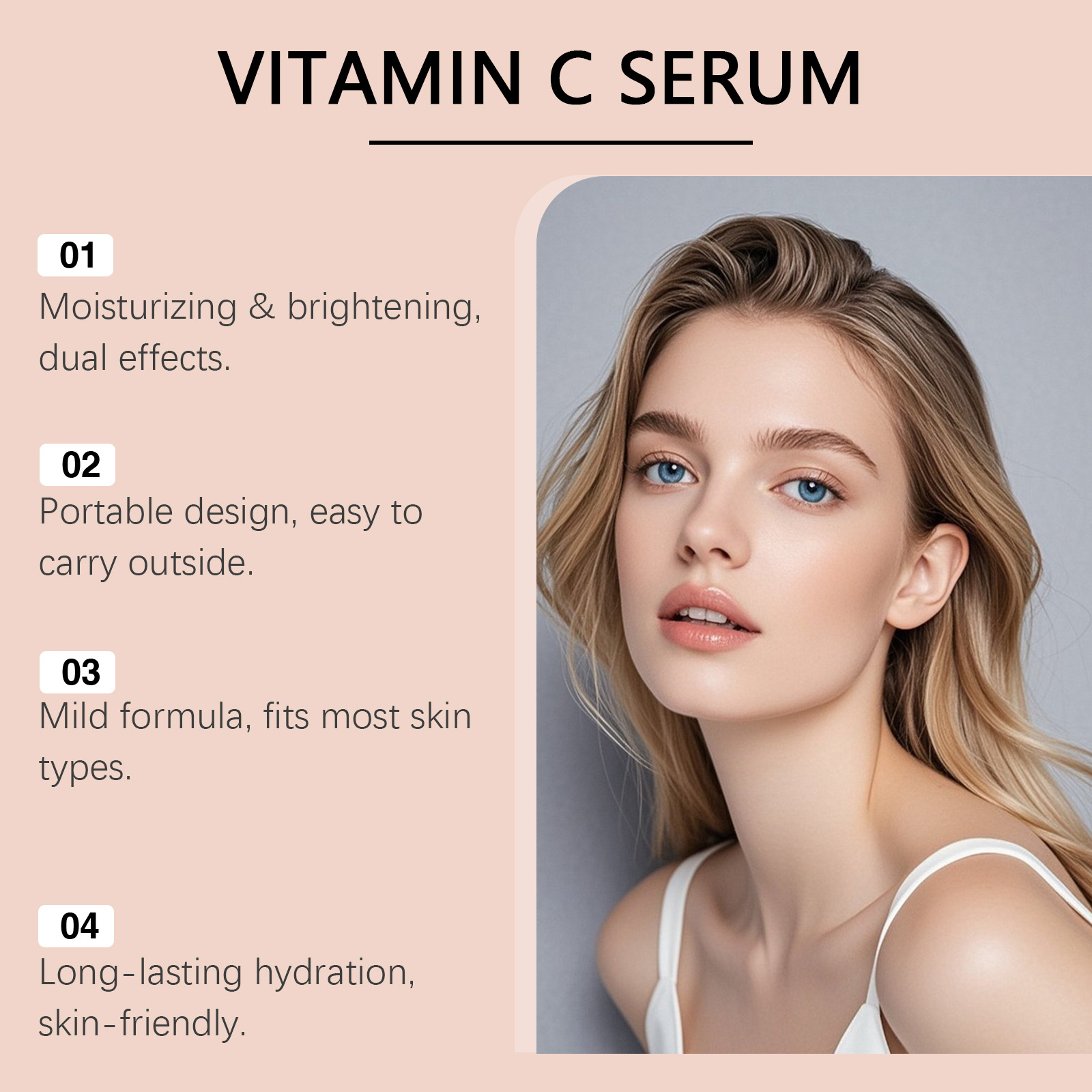 Сыворотка с витамином С для ли – обзор и цена Hyaluronic Acid Facial Serum