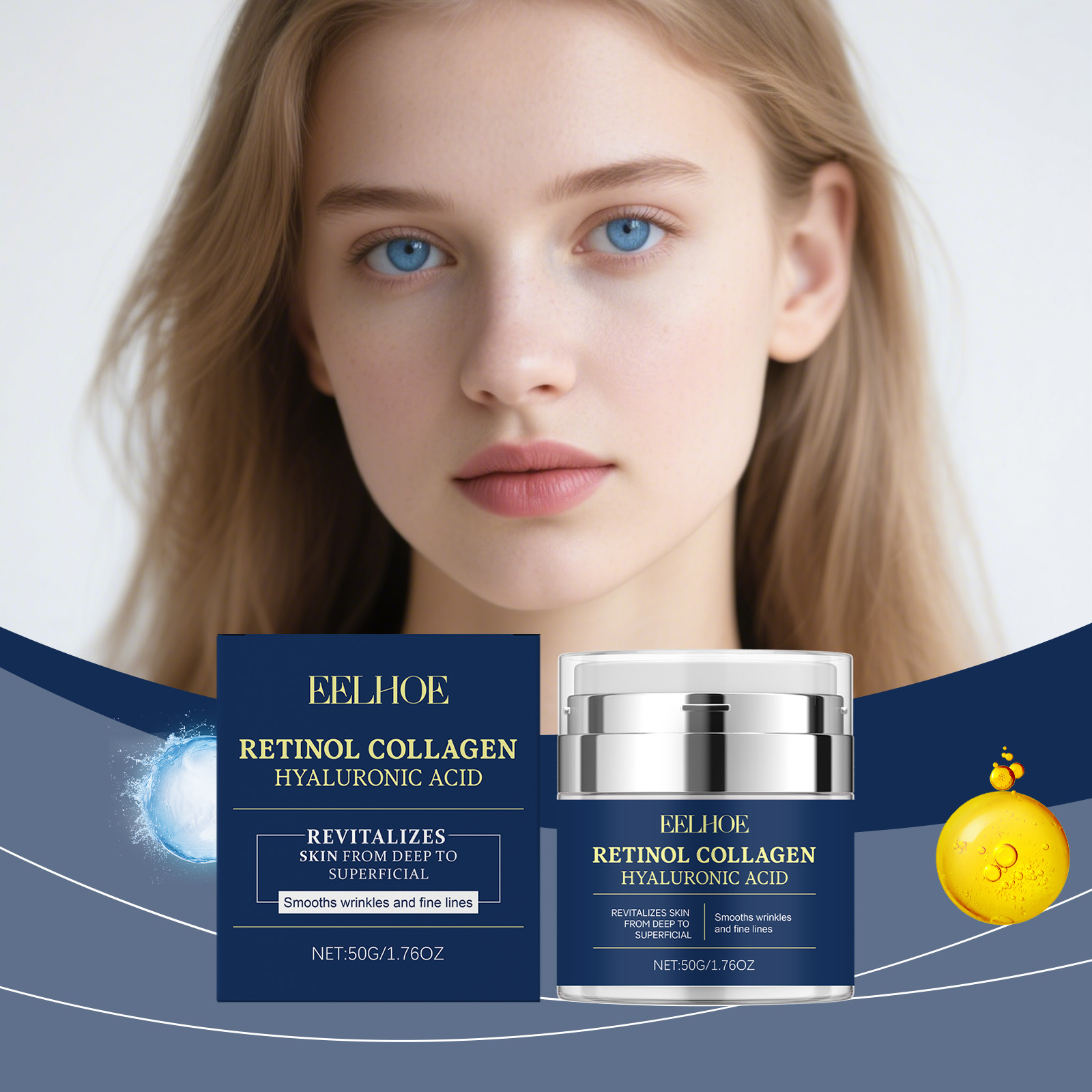 EELHOE Коллагеновый крем с рет – обзор и цена Retinol Anti Wrinkle Cream