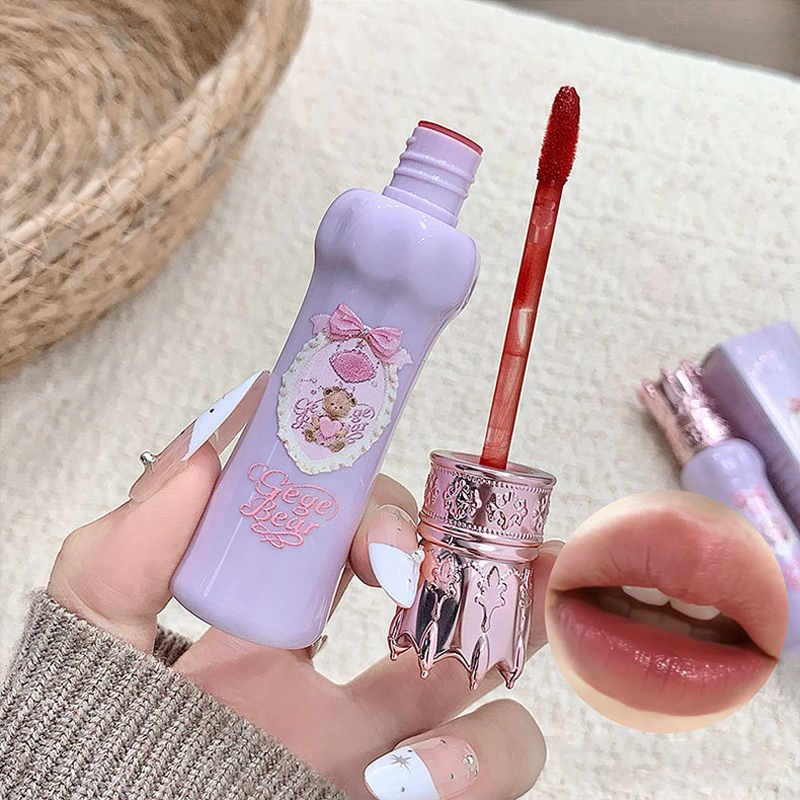 Матовая помада-мусс Gege Bear  – обзор и цена Matte Velvet Lip Tint Long Lasting